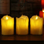 3Pcs/Lot Led Flameless Candle Plastic Simulated Flame LED Birthday Candle Lights Christmas Wedding Party Home Decoration